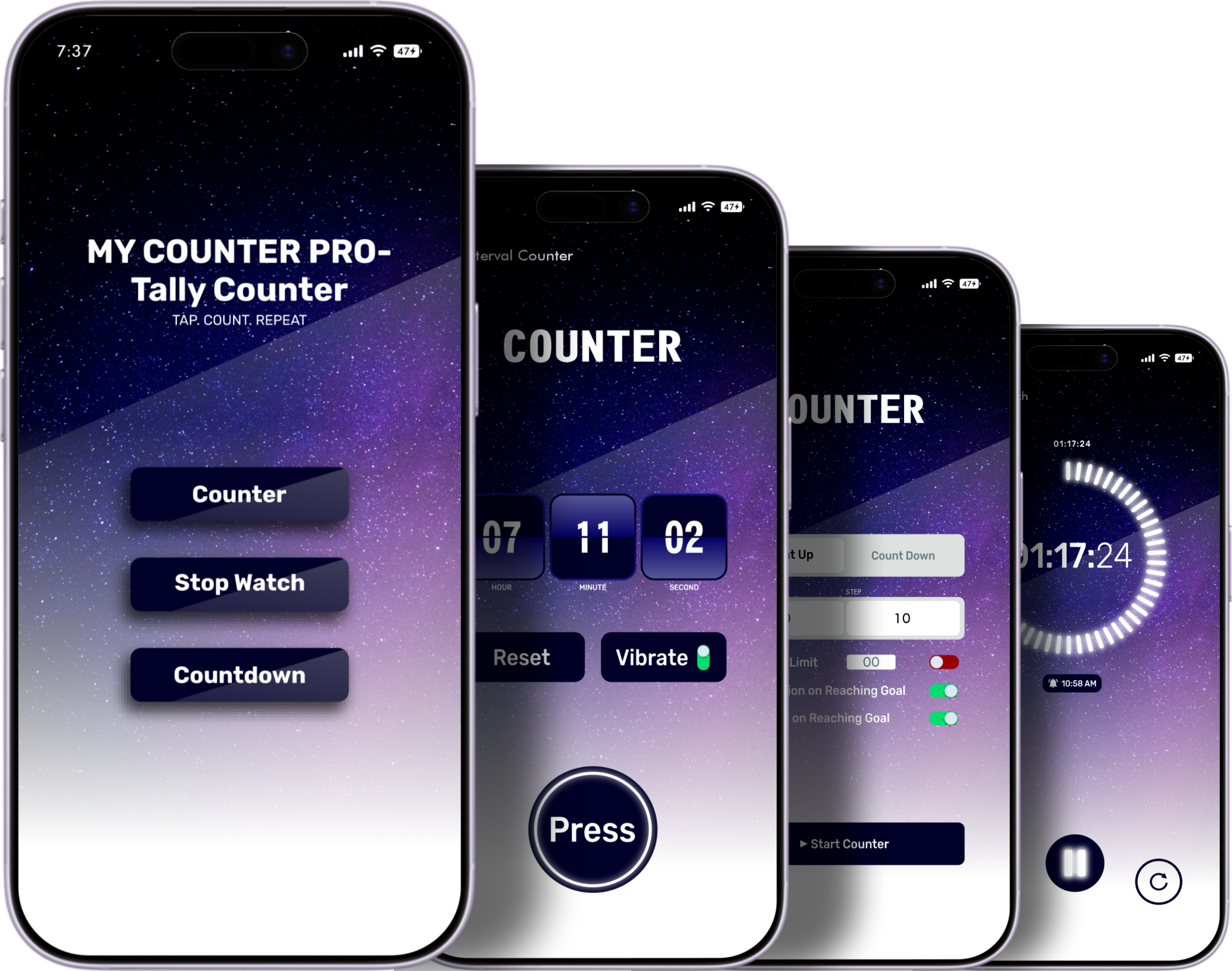 My Counter Pro Interface